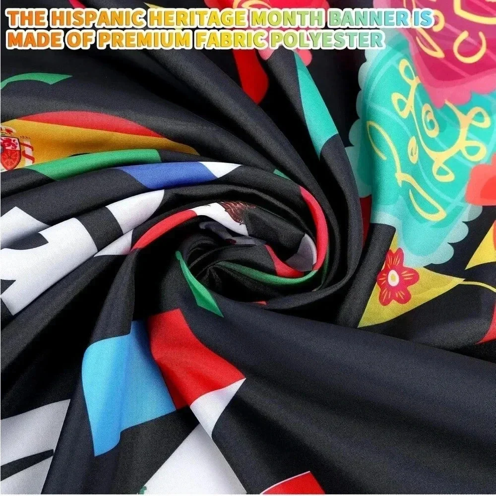 Hispanic Heritage month banner  NEW Sept 15-Oct 15th